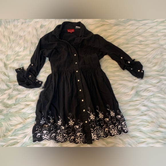 Panhandle Slim - Embroidered Pearl Snap Dress - Women’s Medium - Picture 9 of 9